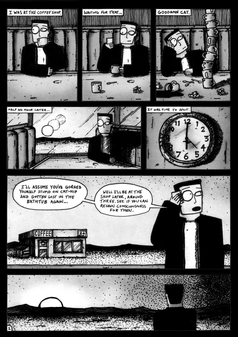 Coffee Shop Hell - Comic Page #2