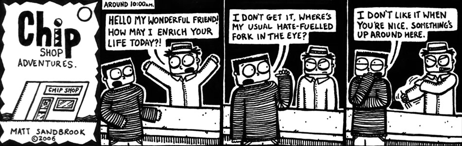 Chip Shop Adventures #59 - Trying so hard.