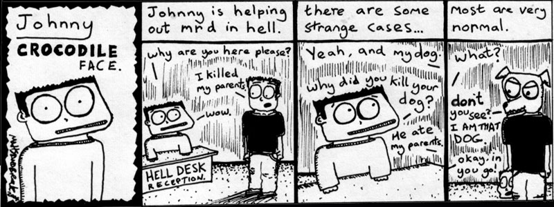 Johnny Crocodile Face #4